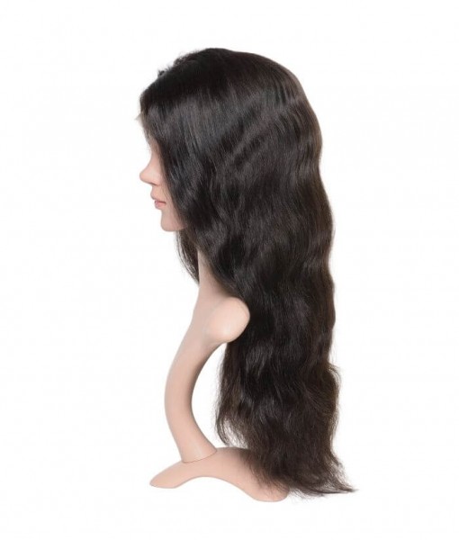 Indus Hair Virgin Temple Hair Front Lace Wig